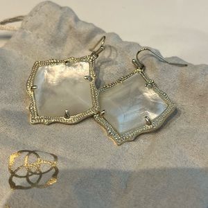 Kendra Scott Gold and Mother of Pearl Kirsten
Drop Earrings